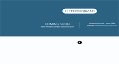 Desktop Screenshot of elettroformati.com